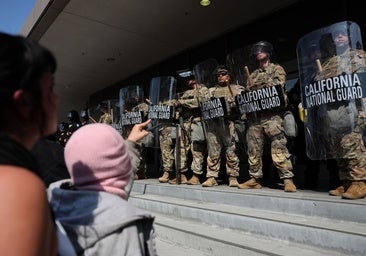 Los Ángeles se tensa ante el polémico despliegue militar de Trump: «Aquí no hay una guerra»