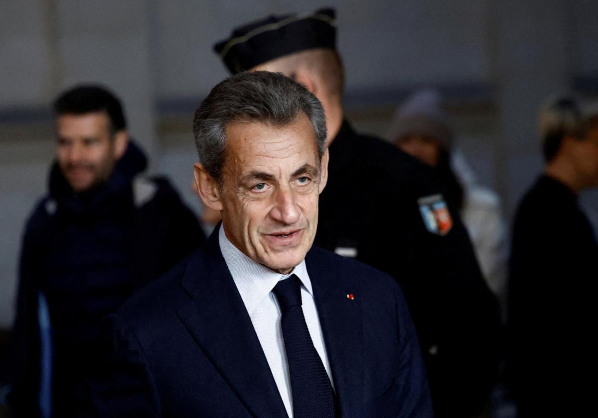 El expresidente francés Nicolas Sarkozy