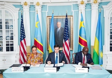 El Congo y Ruanda pactan un histórico acuerdo de paz con la mediación de EE.UU.