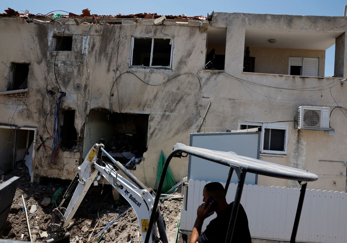 Por primera vez, un dron iraní impactó en Israel, contra la localidad de Beit She´an