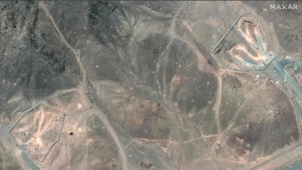 Imagen después - Tierras iraníes antes y después de los ataques de Estados Unidos