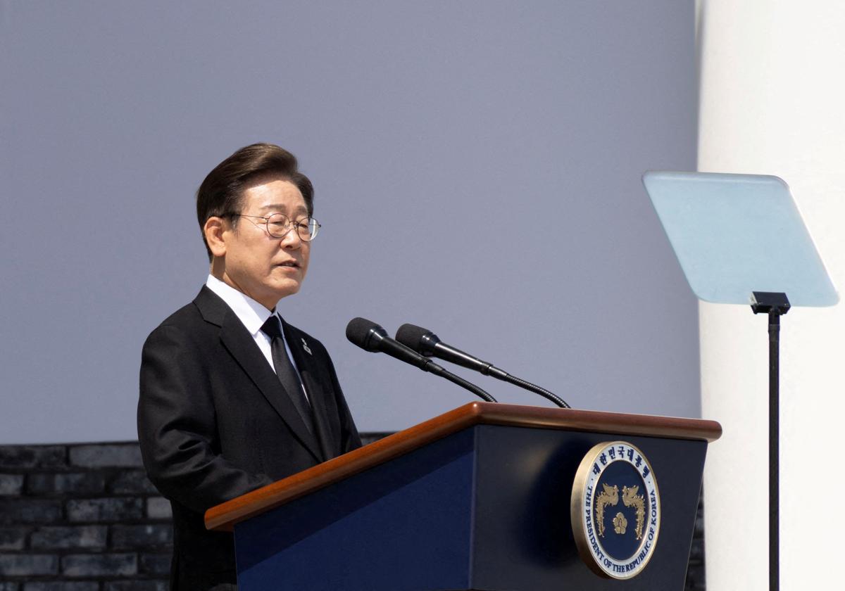 El presidente de Corea del Sur.