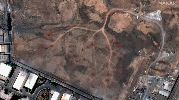 Imagen después - Vista satélite, antes y después, del ataque en el Centro de enriquecimiento de Natanz, en Irán