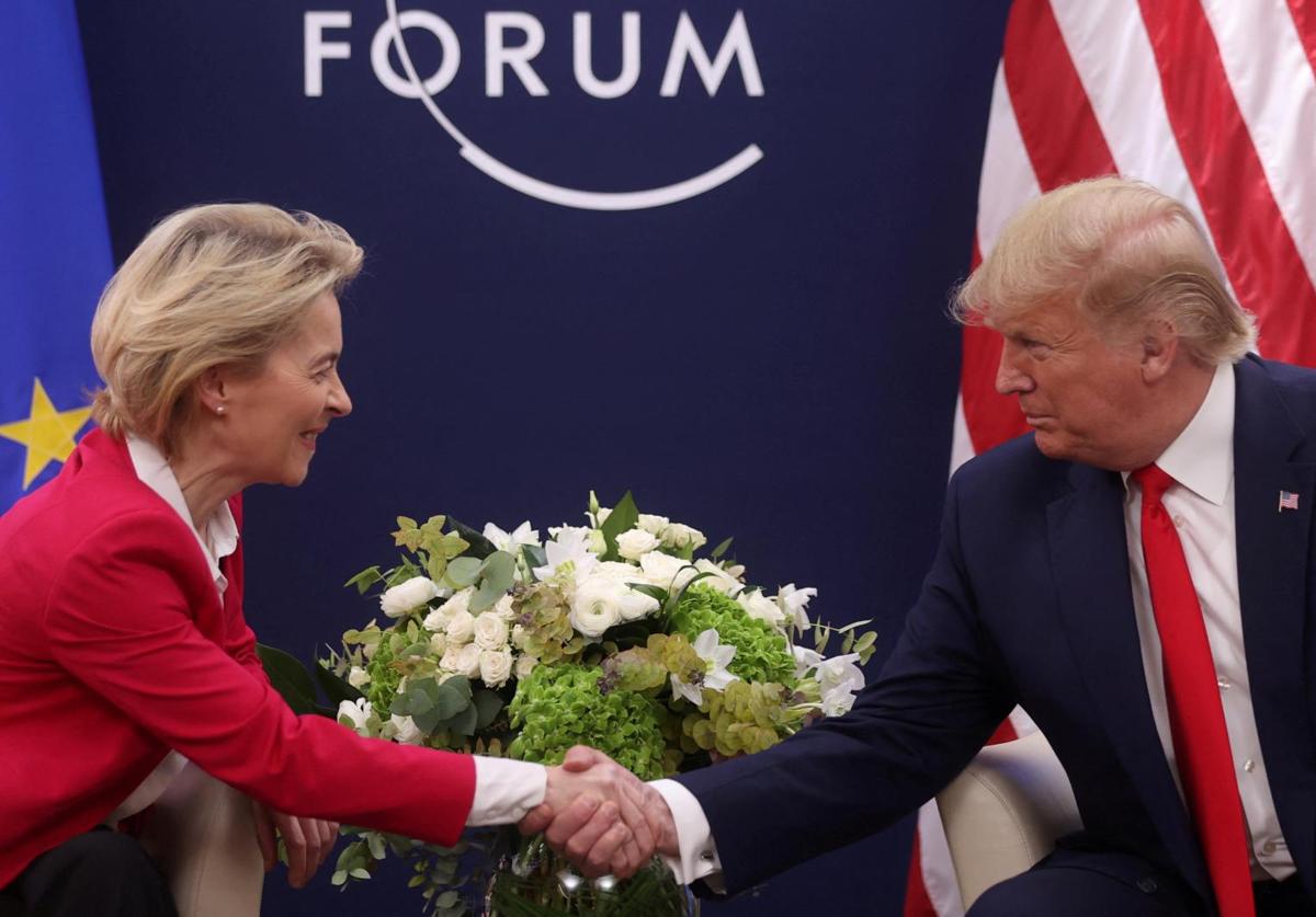 Von der Leyen afirma que la Unión Europea está «lista» para un acuerdo comercial con EE.UU.