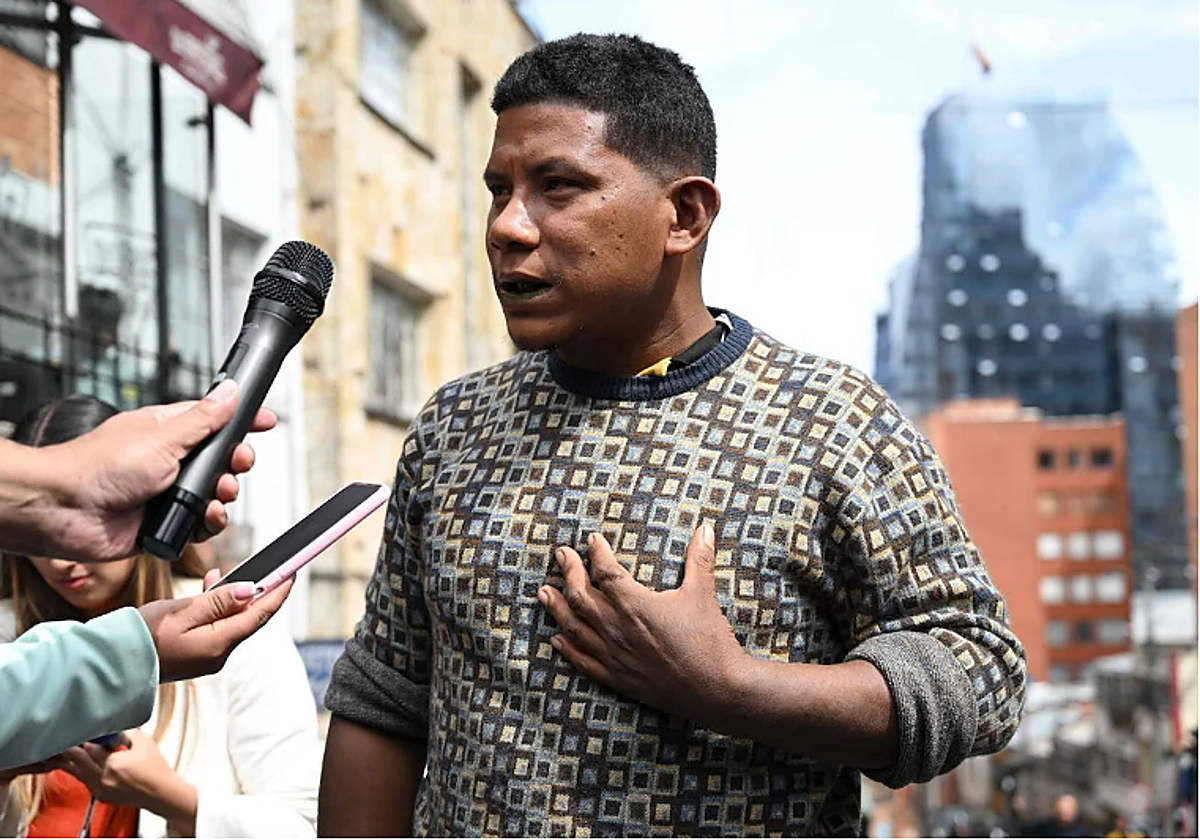 Manuel Ranoque, el padre de los niños rescatados en la selva