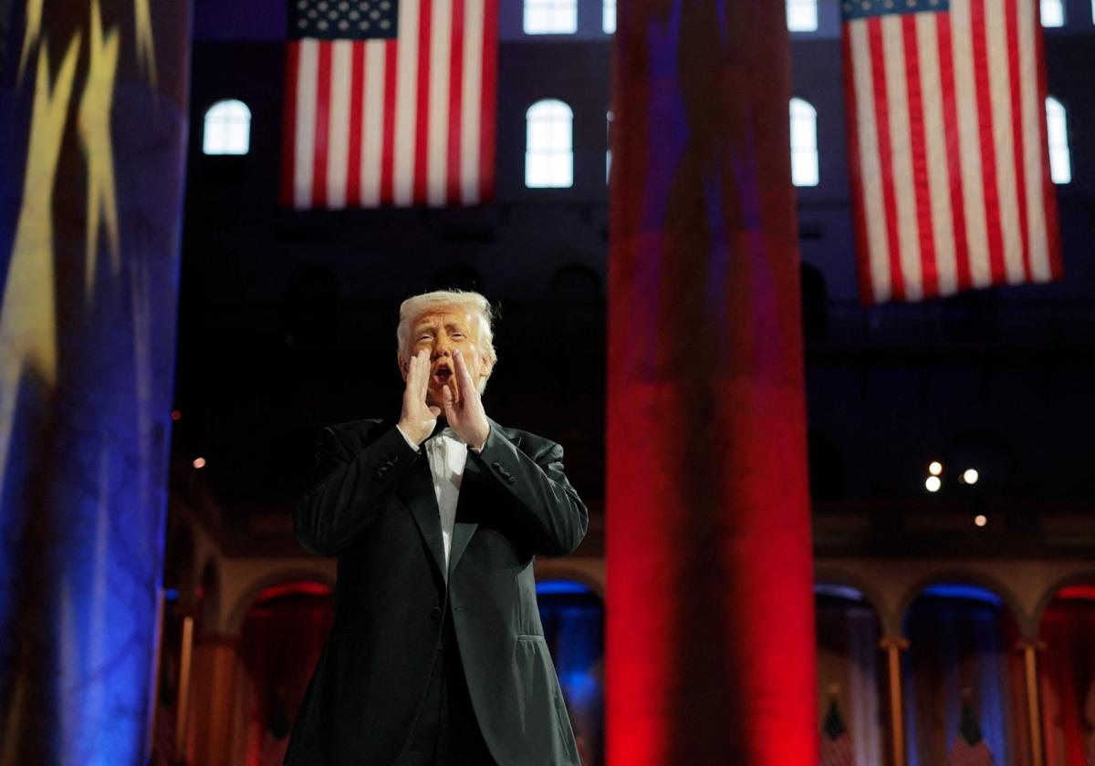 El presidente Donald Trump habla de aranceles en el Comité Nacional Republicano del Congreso (NRCC)