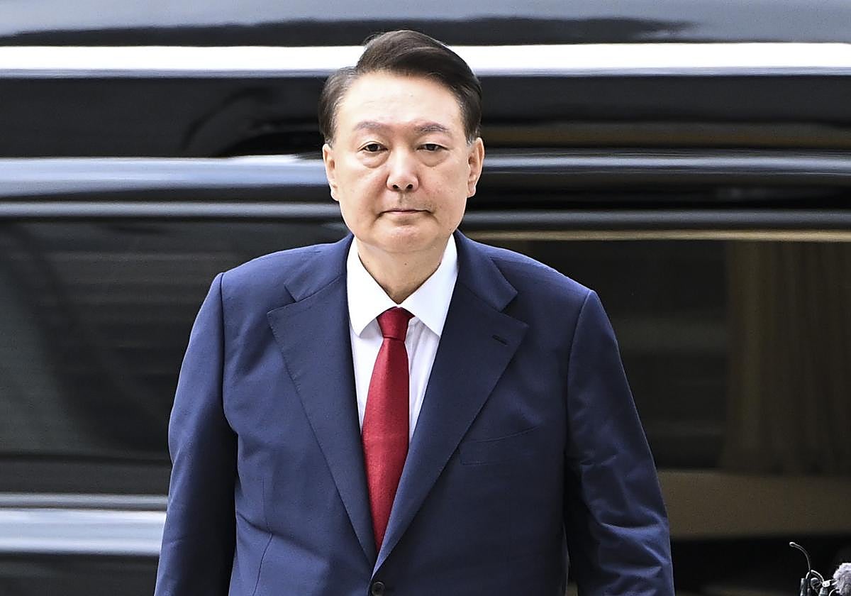 El expresidente Yoon Suk Yeol.