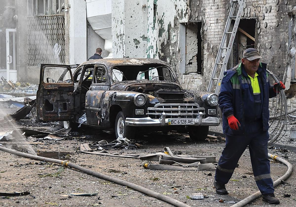 Rusia continúa asediando a Ucrania mediante drones: la última ofensiva ha dejado 13 muertos y casi 50 heridos este sábado