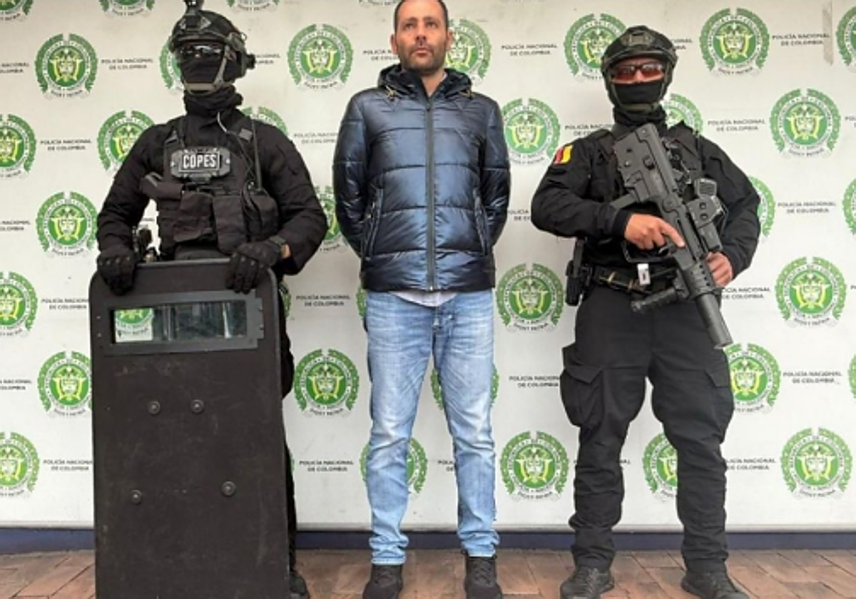 Foto de la captura de Giuseppe Palermo