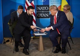 Trump preguntó a Zelenski si Ucrania podría atacar Moscú: «Por supuesto. Si nos dan armas»