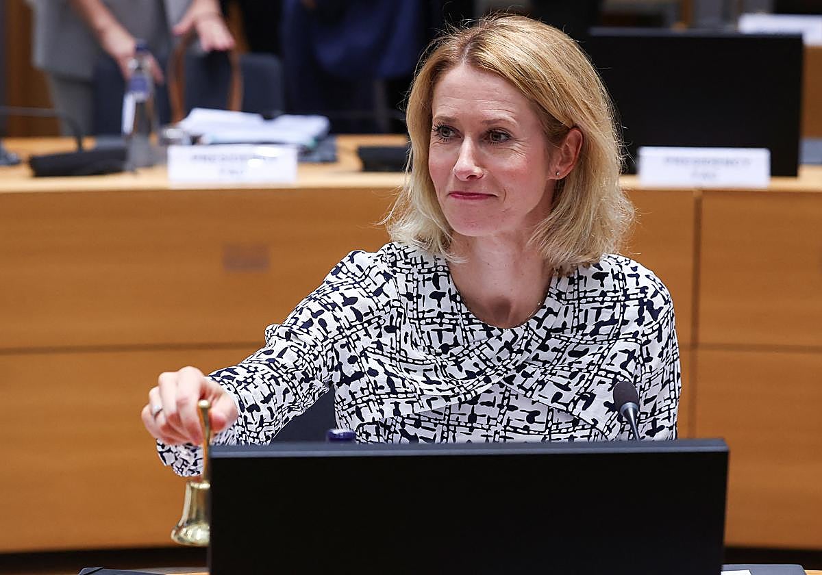 Kaja Kallas, en una imagen de archivo.