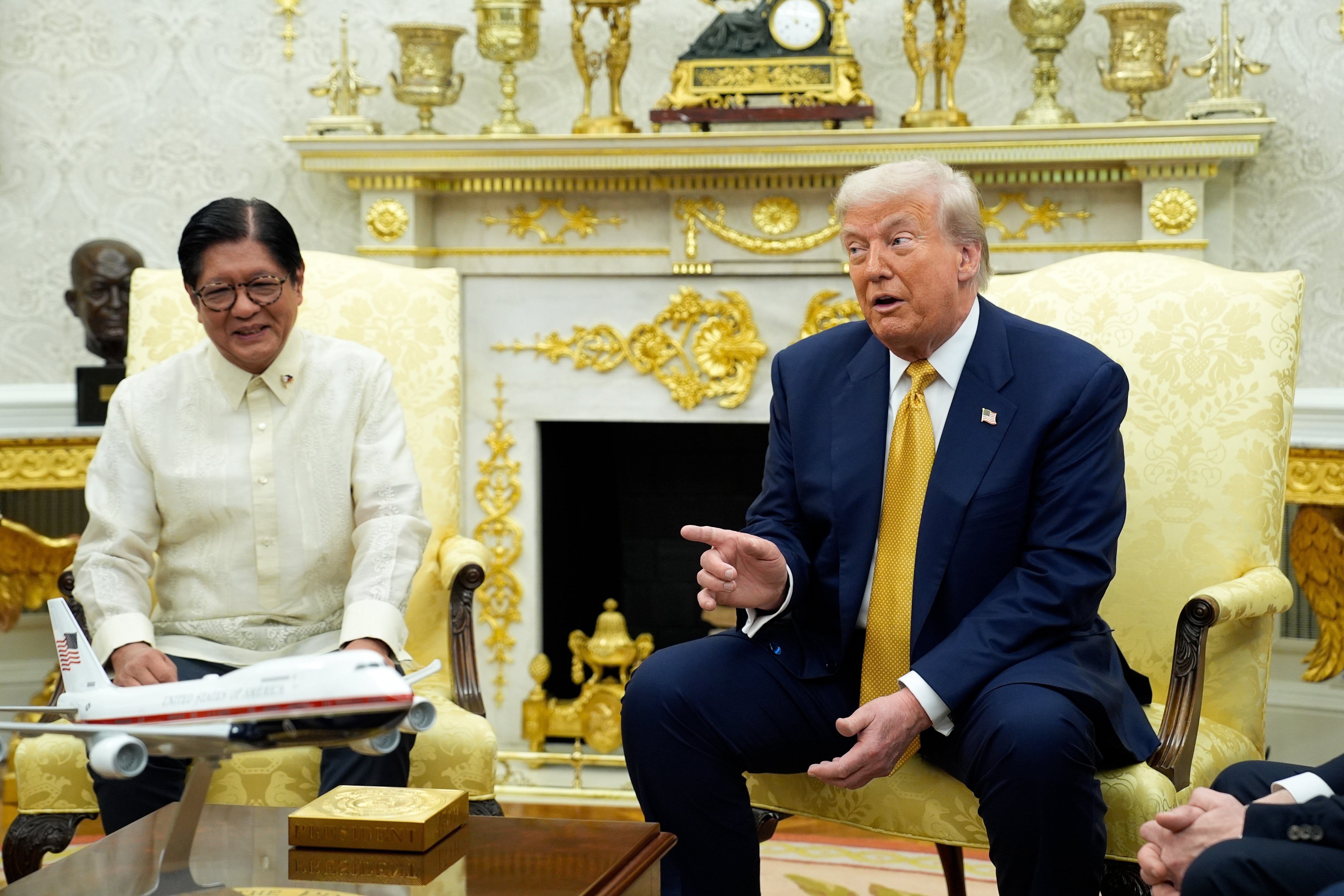 Trump anuncia un acuerdo comercial con Filipinas con aranceles del 19 %