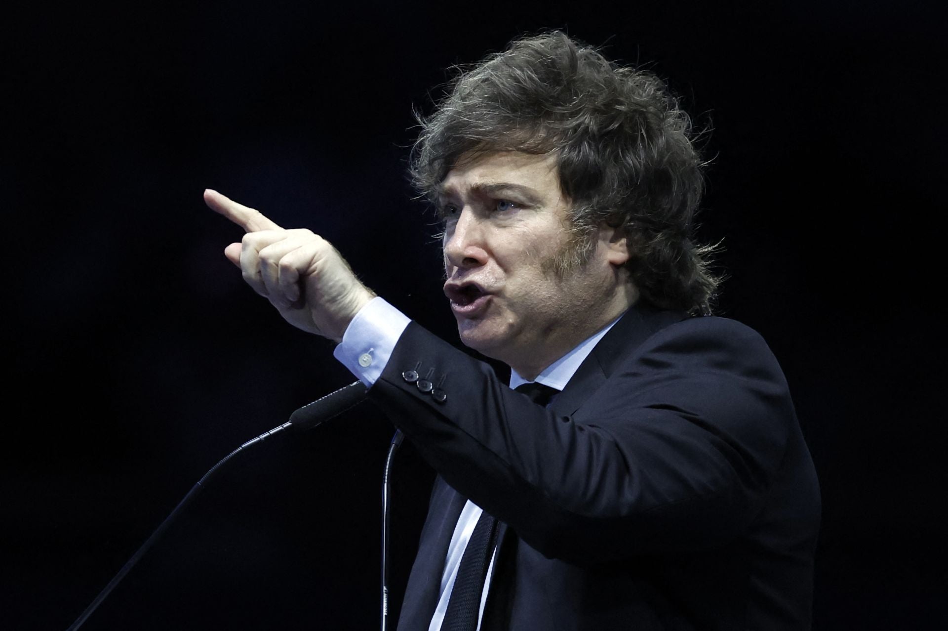 Milei llama «bruta traidora» a su vicepresidenta en un festival 'antizurdo' en Argentina