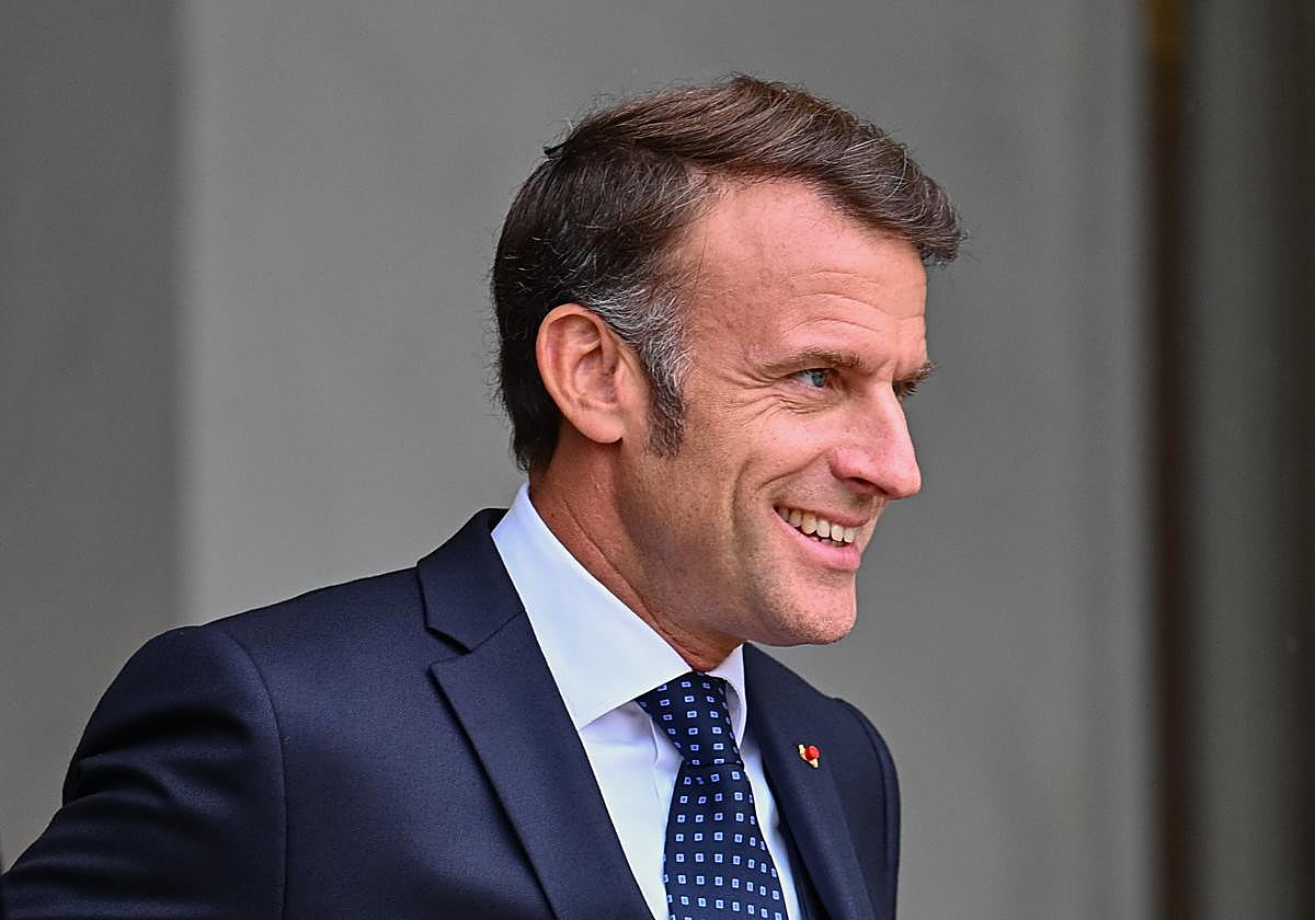 El presidente de Francia, Emmanuel Macron.