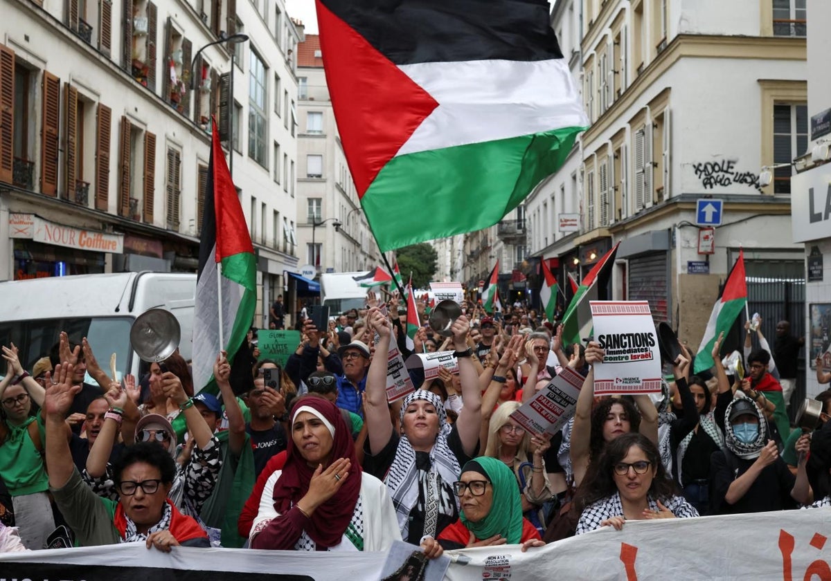 La guerra de Israel en Gaza ha generado una corriente global a favor de Palestina