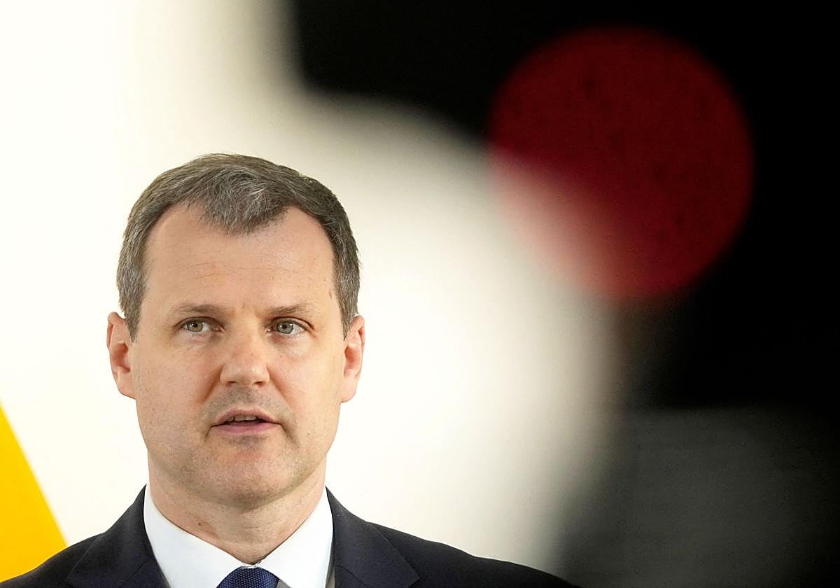 El primer ministro lituano, Gintautas Paluckas