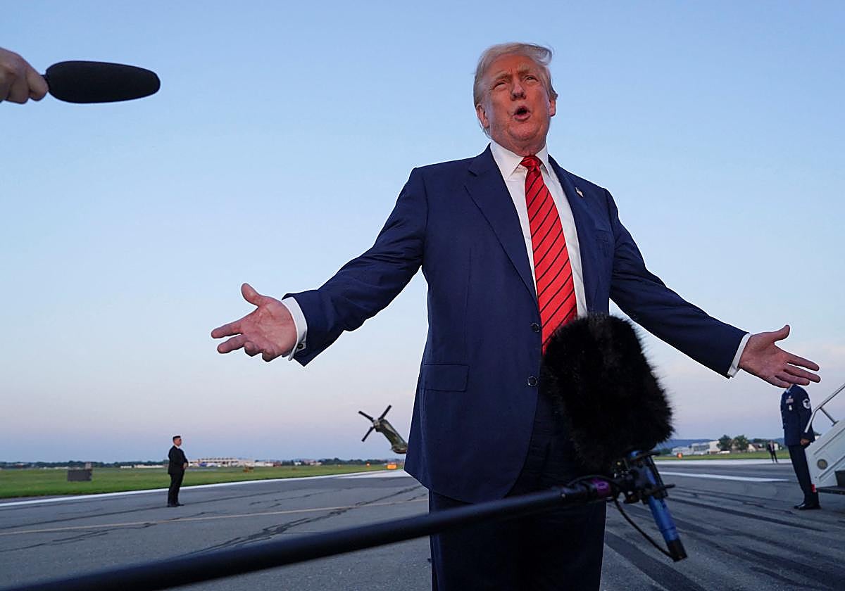 Trump parece querer pasar a la historia como un gran pacificador