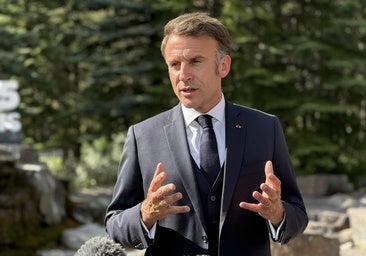 Macron apoya a Zelenski contra Putin y Trump