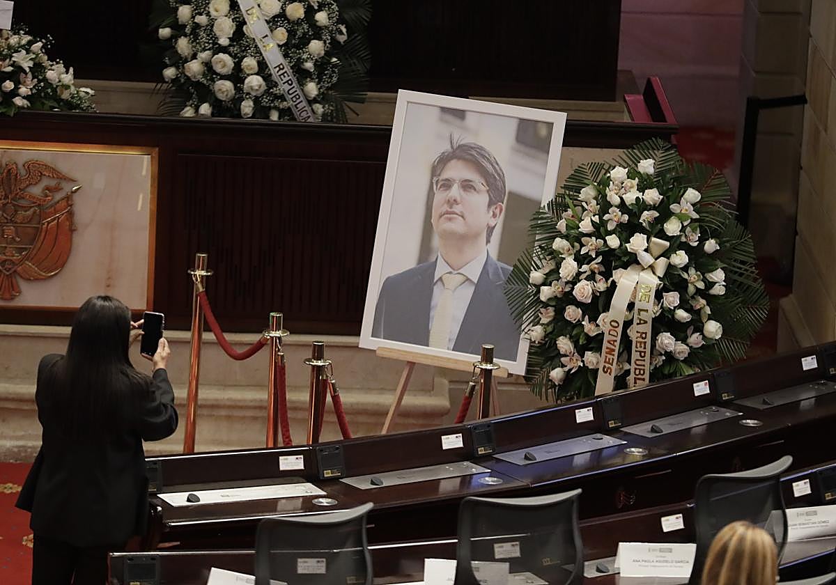 La despedida a Miguel Uribe