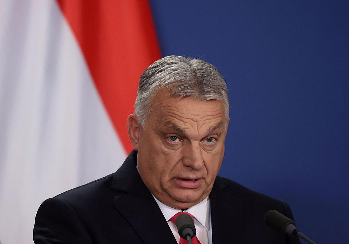 El líder húngaro, Viktor Orban, alega que el apoyo militar de la Unión Europea a Ucrania es inútil