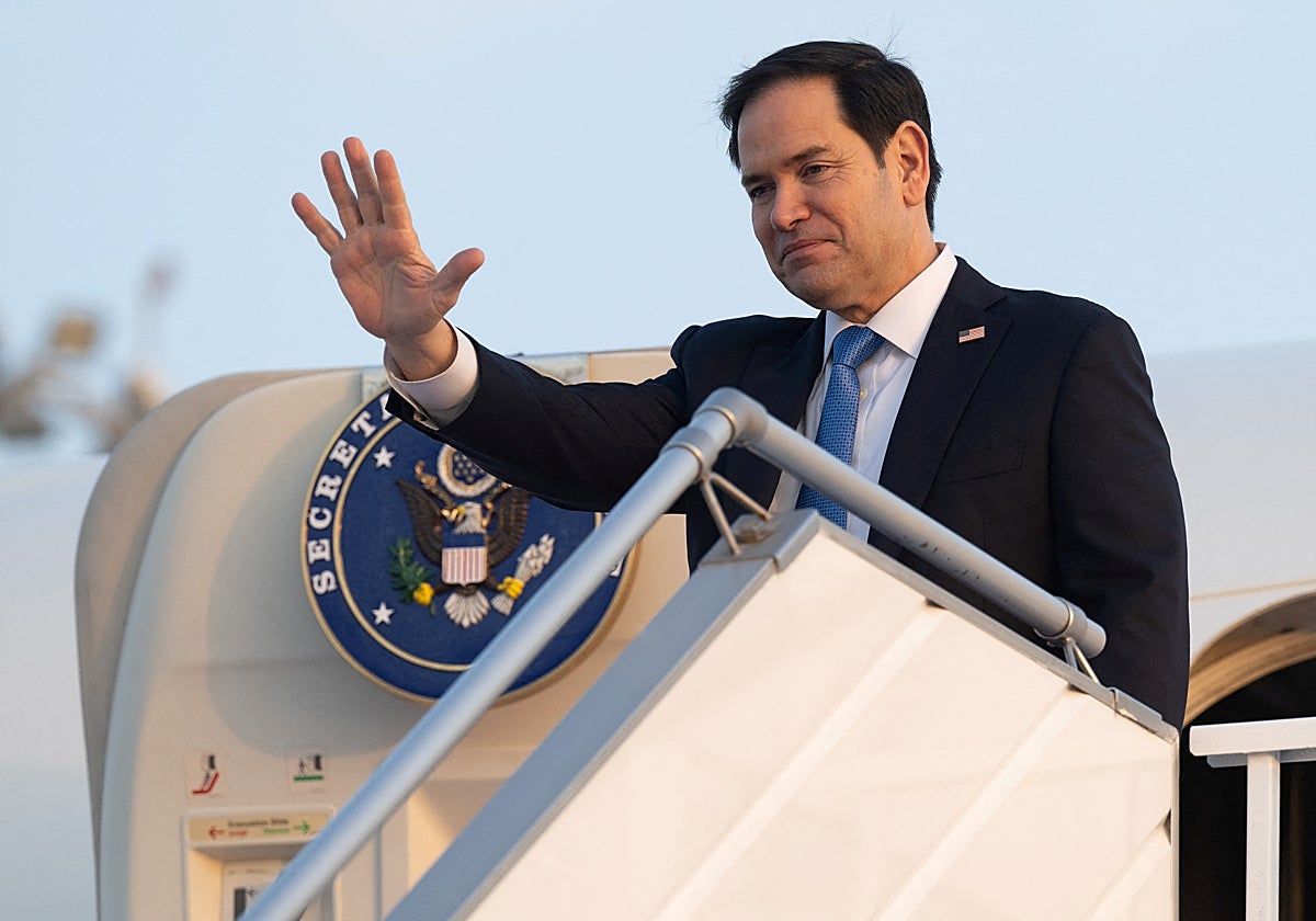Marco Rubio el pasado mes de marzo