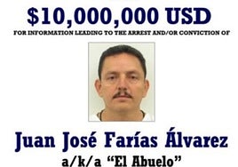 EE.UU. ofrece una recompensa de 26 millones de dólares por los cinco capos de cárteles mexicanos