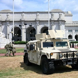 Tensión y miedo en el nuevo Washington militarizado