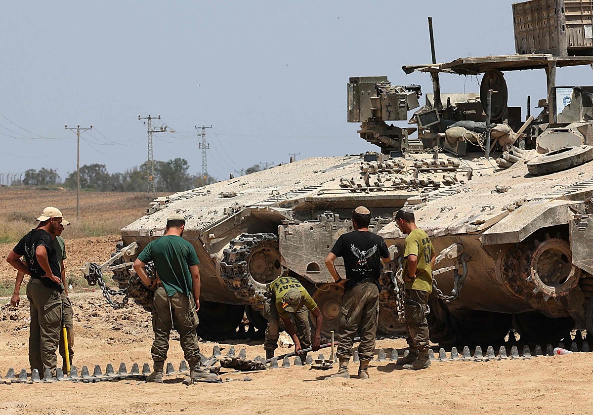 Reservistas al asalto de Gaza: «Estamos muy entrenados para luchar»