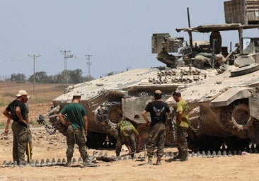 Reservistas al asalto de Gaza: «Estamos muy entrenados para luchar»