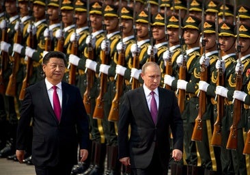 Xi Jinping ultima su desfile militar en Pekín contra Occidente acompañado de Putin y Kim Jong-un