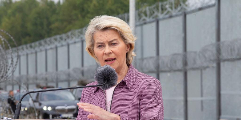 El avión de Ursula von der Leyen, obligado a un aterrizaje forzoso por una presunta interferencia rusa