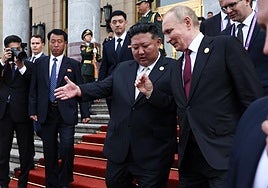 Putin agradece a Kim Jong Un el envío de tropas a Ucrania: «Luchamos contra el neonazismo contemporáneo»