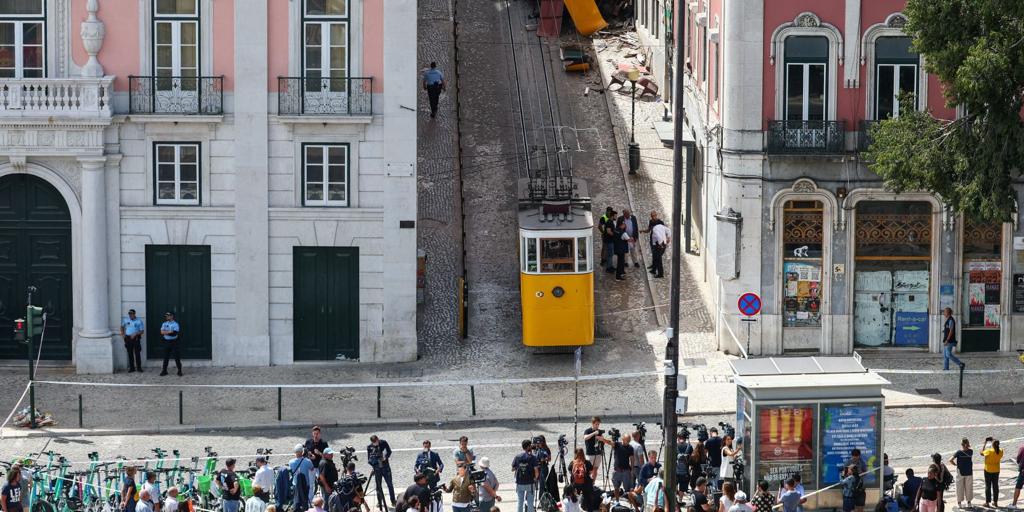 Abel, uno de los heridos del accidente del funicular de Lisboa: «Vamos a morir todos»