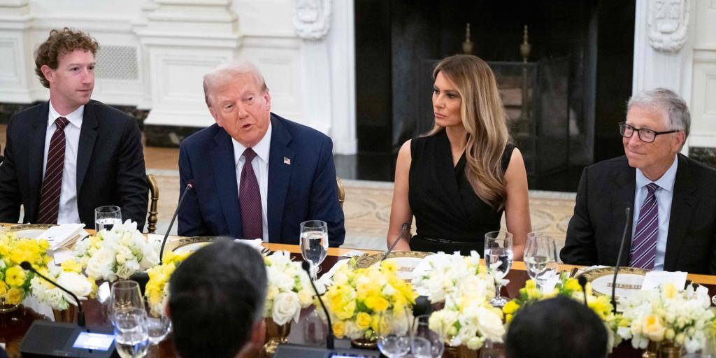 Cónclave tecnológico: los grandes empresarios besan el anillo de Trump