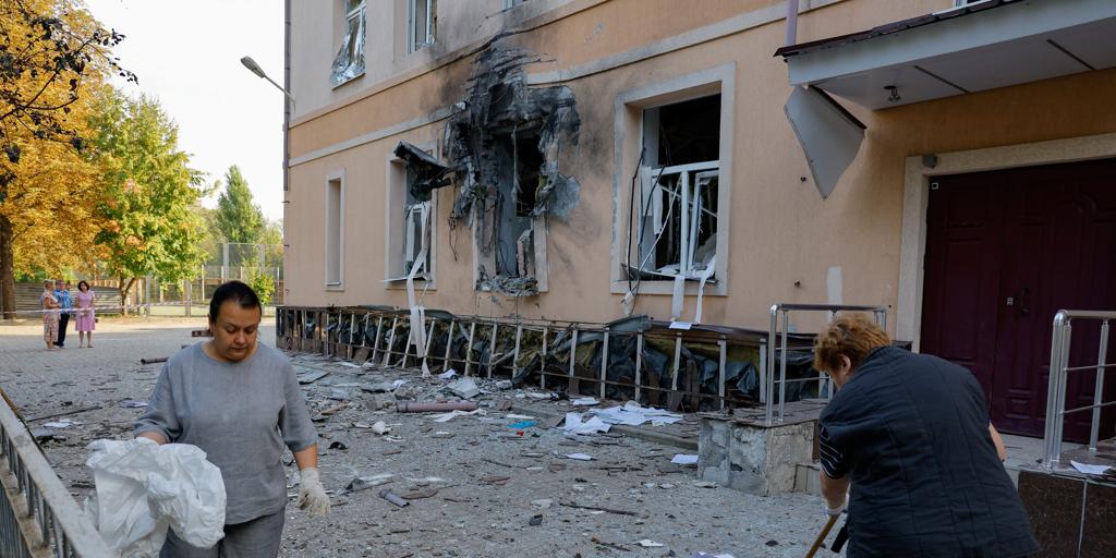 Mueren más de 20 personas por un bombardeo ruso en la región ucraniana de Donetsk
