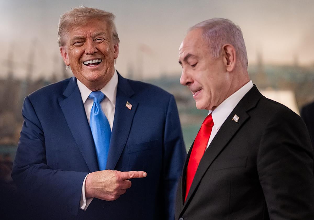 El presidente Trump define el ataque israelí como «incidente desafortunado» que «no contribuye a la paz»