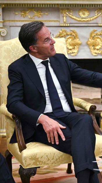 Donald Trump recibió en el Despacho Oval al secretario general de la OTAN, Mark Rutte