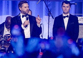 La emotiva despedida de JD Vance a su «amigo» Charlie Kirk: «Corriste una buena carrera»