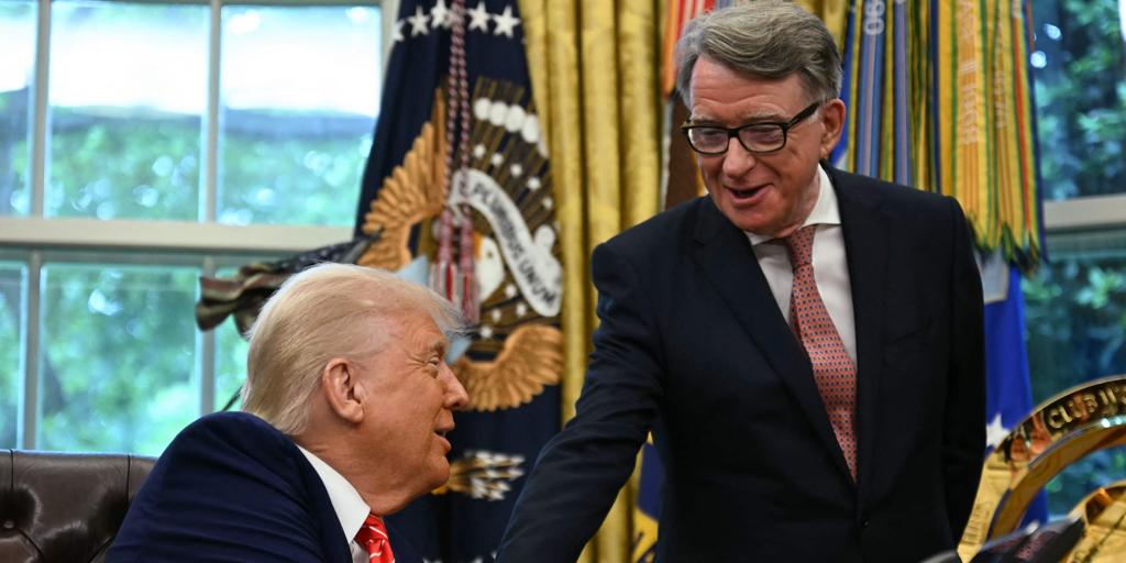 Starmer cesa a su embajador en EE.UU. por su relación con Epstein