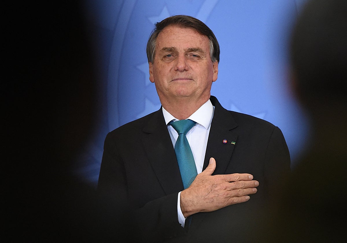El expresidente de Brasil, Jair Bolsonaro, en una imagen de archivo