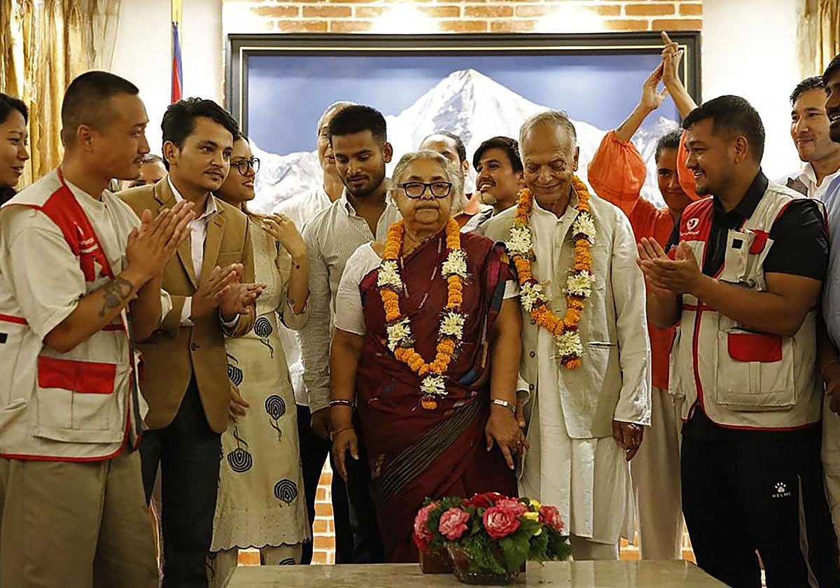 La nueva primera ministra nepalí, Sushila Karki