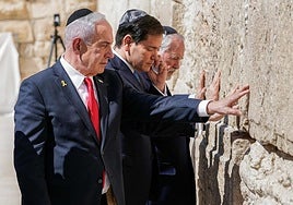 EE.UU. blinda a Netanyahu ante las críticas internacionales con la visita de Rubio a Israel