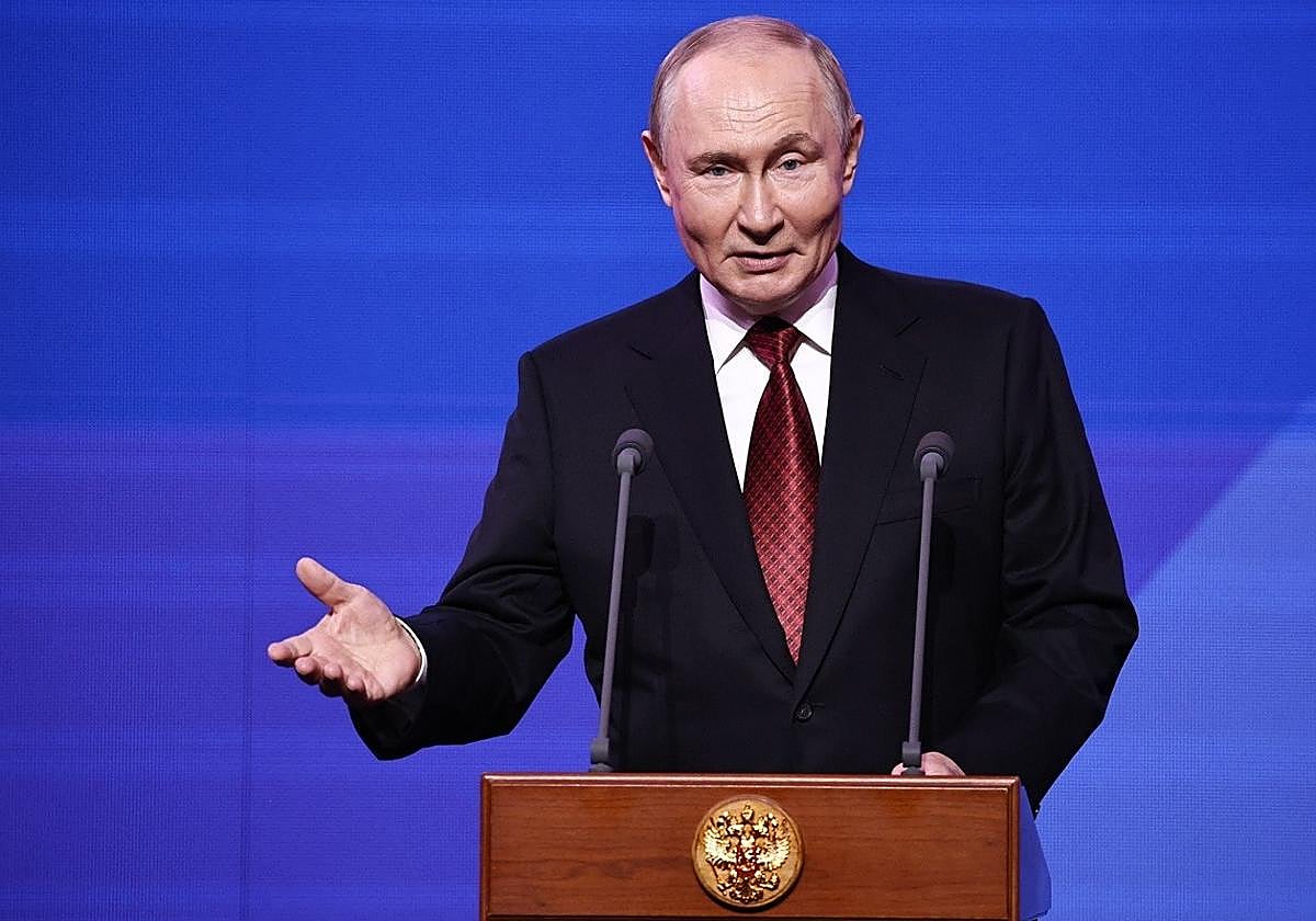 El presidente de Rusia, Vladimir Putin