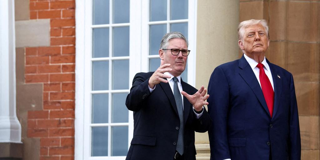 Donald Trump inicia su histórica segunda visita de Estado al Reino Unido