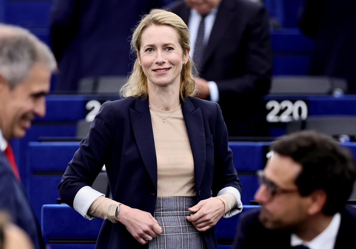 Kaja Kallas en una imagen de archivo.