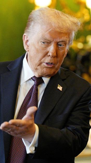 El rey Carlos III recibe en Windsor al presidente de EE.UU., Donald Trump