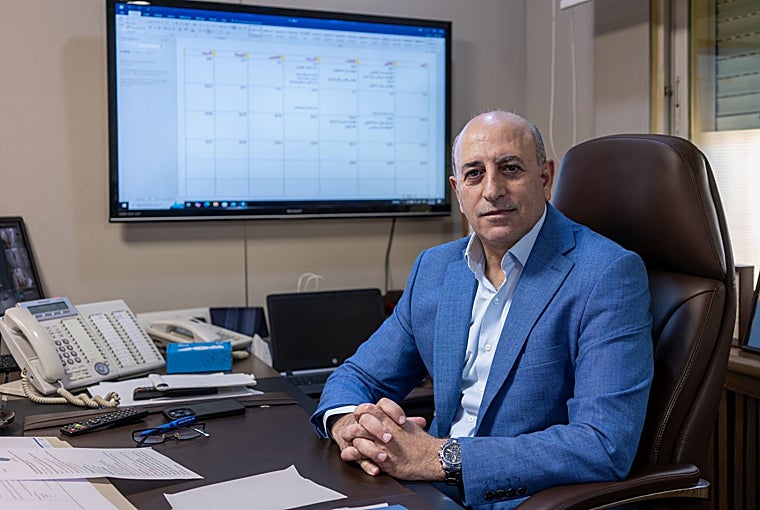 Hussein Mohamed al Shebli, secretario general de la JHCO