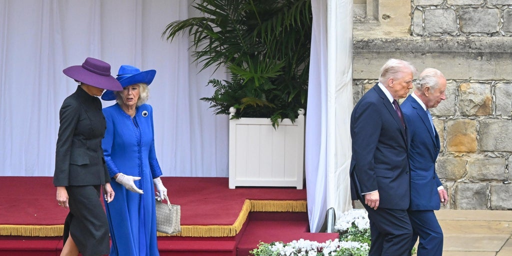 Trump y Melania se preparan para su despedida oficial con los Reyes de Inglaterra y su encuentro con Starmer