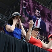 El funeral de Charlie Kirk, en imágenes