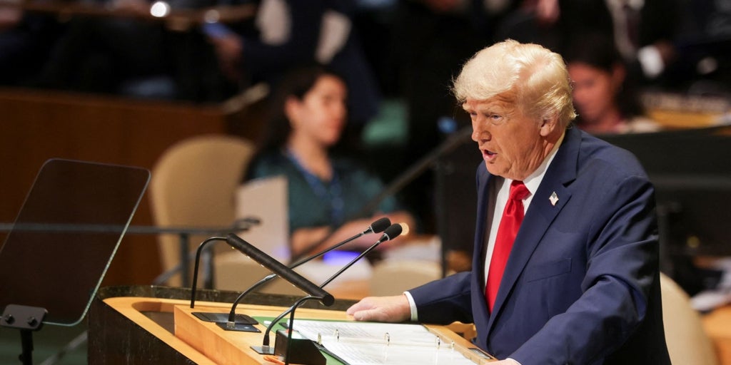 Trump dinamita la Asamblea General: «Soy yo y no la ONU quien acaba con las guerras»